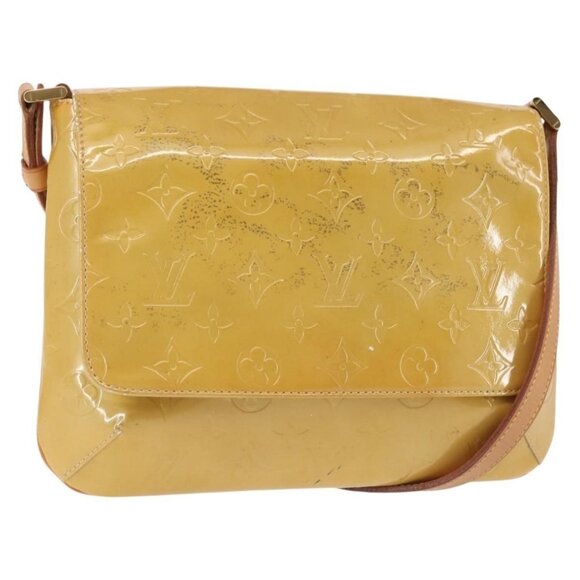 LOUIS VUITTON Handbags - Authentic LOUIS VUITTON Monogram Vernis Thompson Street Bag Beige M91301 LV